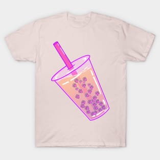 Pink Toe bean boba T-Shirt